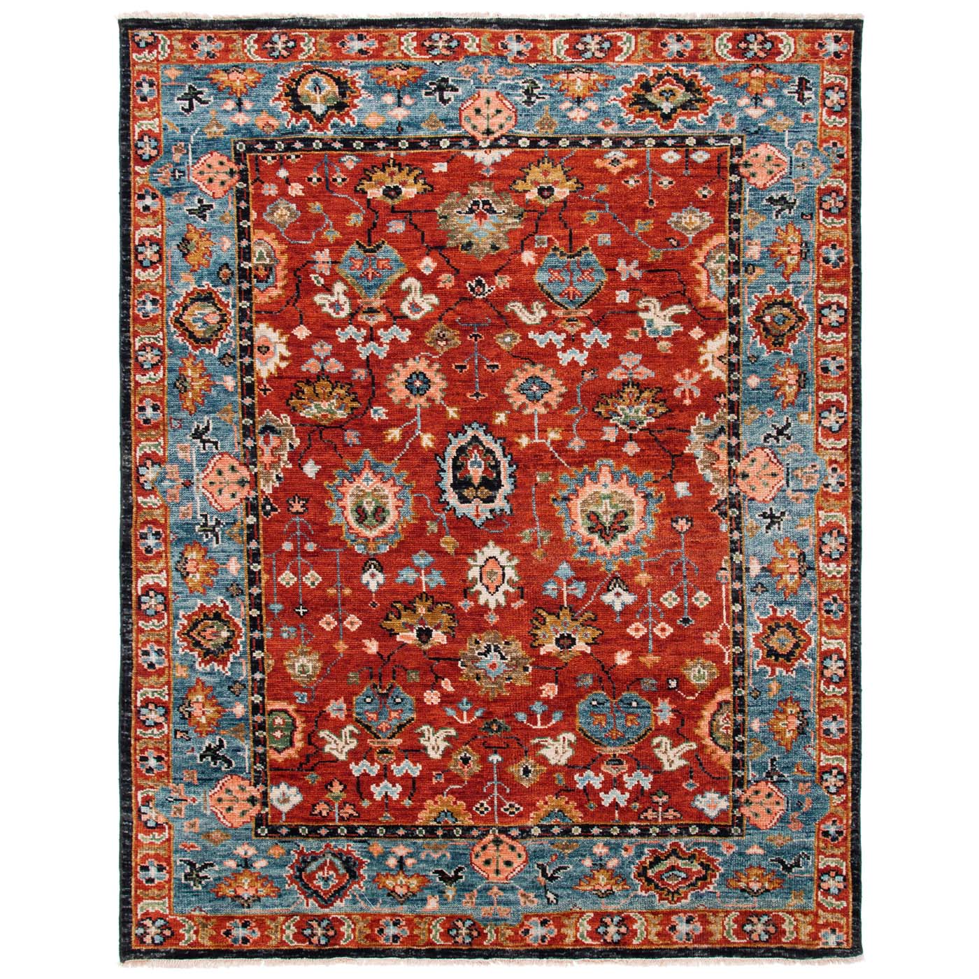 Safavieh Samarkand 117 Rug, SRK117 - Red / Blue