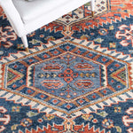 Safavieh Samarkand 119 Rug, SRK119 - Blue / Beige