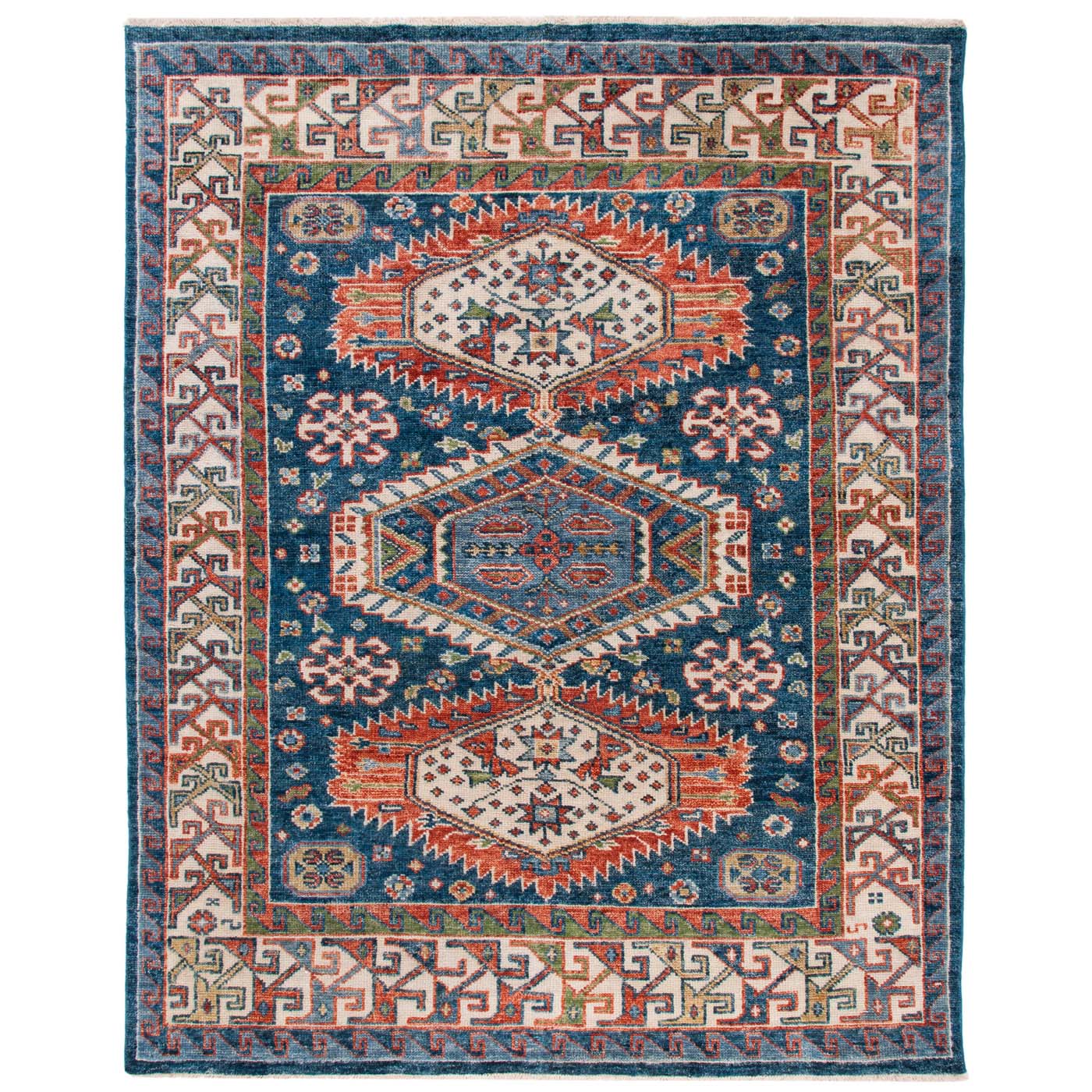 Safavieh Samarkand 119 Rug, SRK119 - Blue / Beige