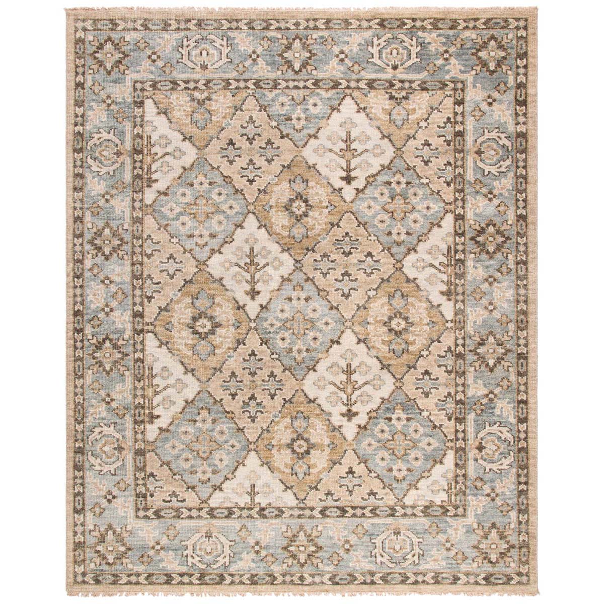 Safavieh Samarkand 100 154 Rug, SRK154 - Beige / Light Blue