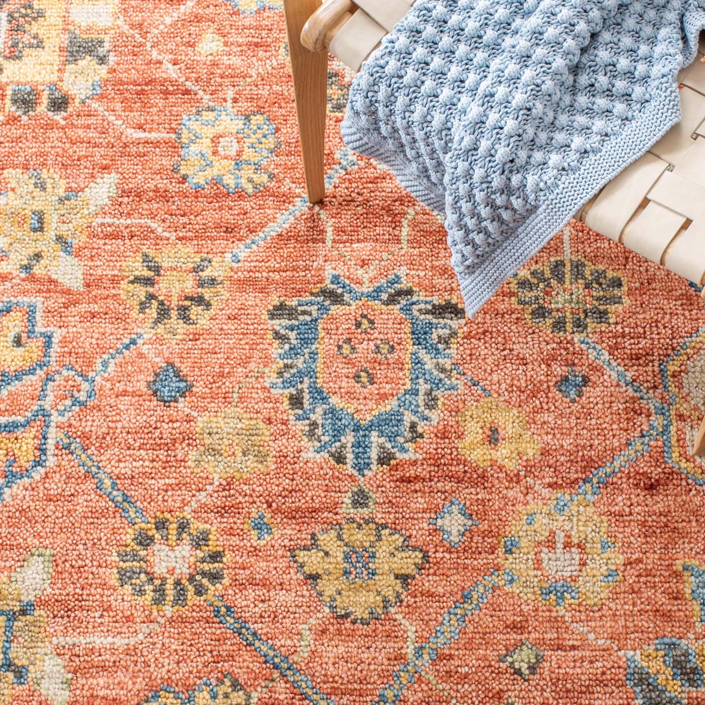 Safavieh Samarkand 170 Rug, SRK170 - Beige / Rust