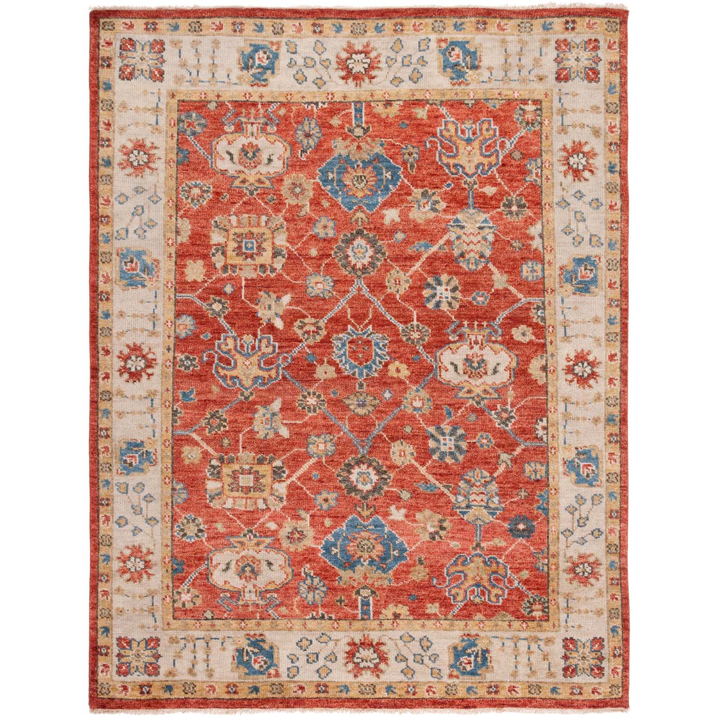 Safavieh Samarkand 170 Rug, SRK170 - Beige / Rust