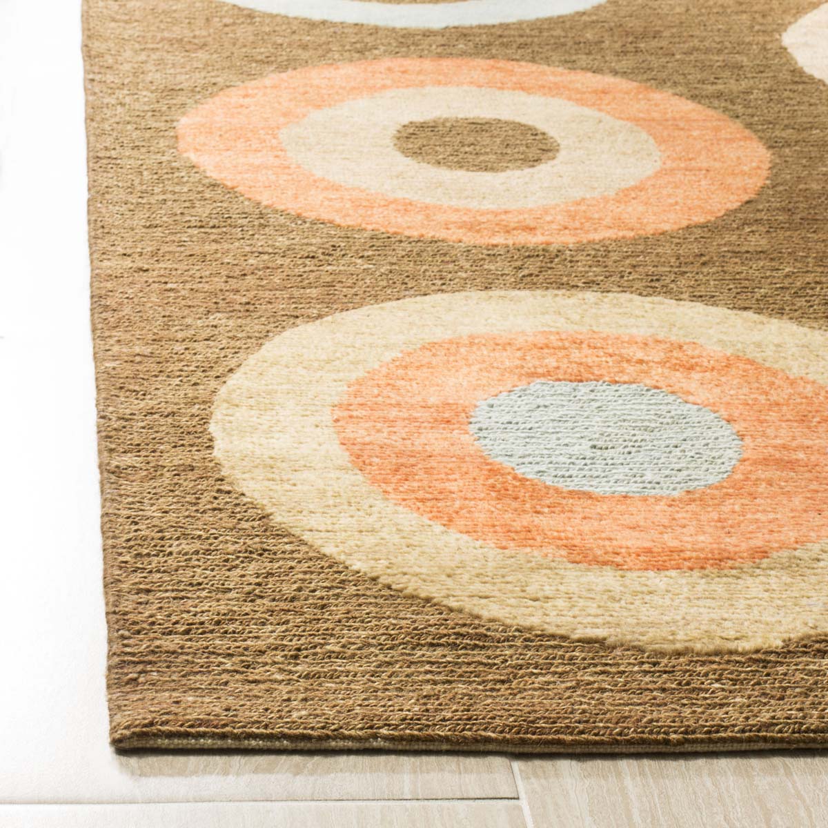 Safavieh Santa Fe 440 Rug, STF440 - Chocolate / Chocolate