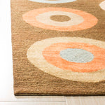 Safavieh Santa Fe 440 Rug, STF440 - Chocolate / Chocolate