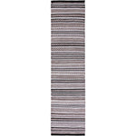 Safavieh Striped Kilim 101 Rug, STK101 - Black / Ivory