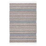 Safavieh Striped Kilim 101 Rug, STK101 - Black / Ivory