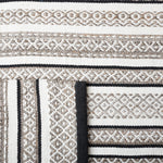 Safavieh Striped Kilim 102 Rug, STK102 - Black / Ivory