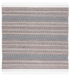 Safavieh Striped Kilim 102 Rug, STK102 - Black / Ivory