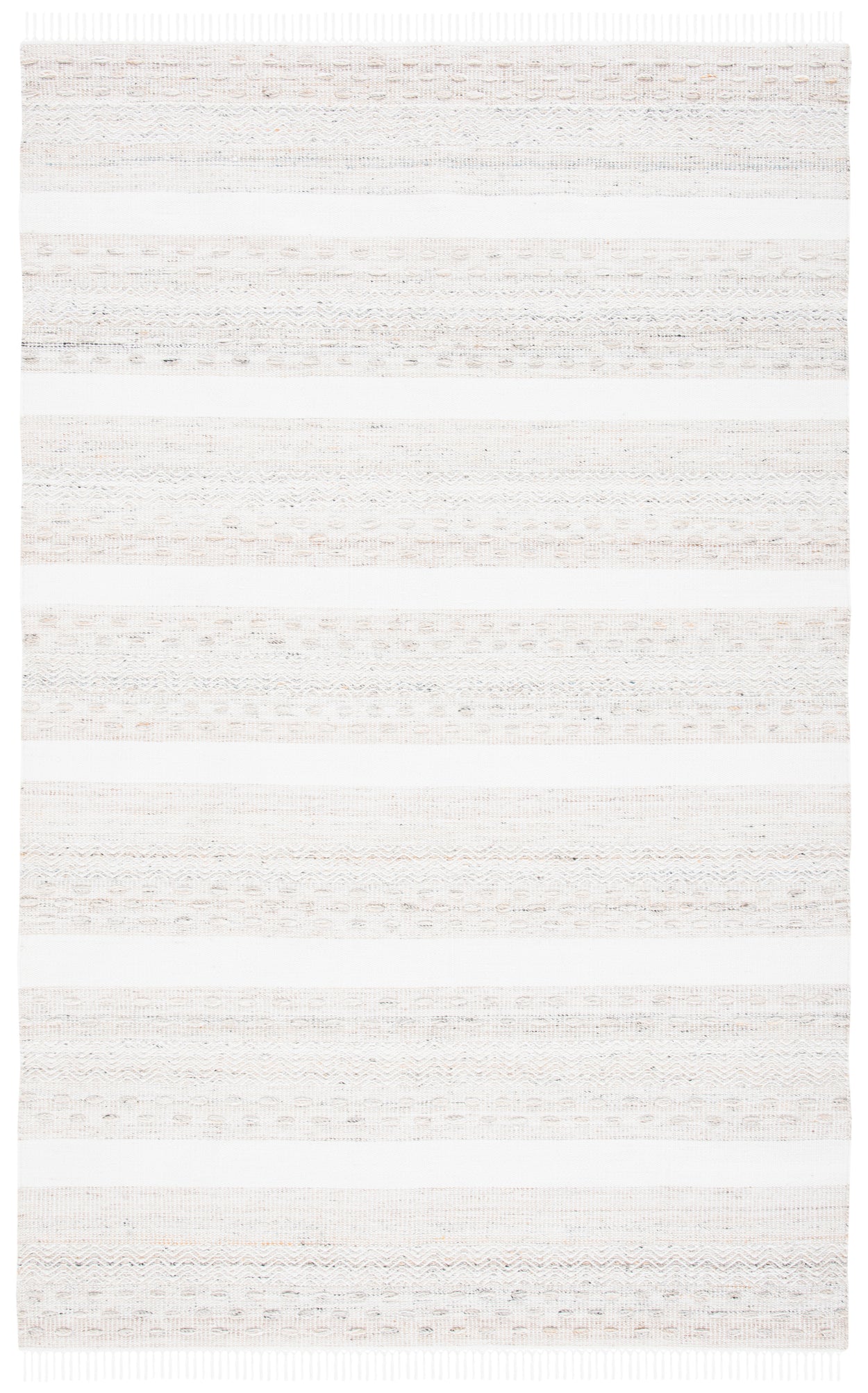 Safavieh Striped Kilim 105 Rug, STK105 - Beige / Ivory