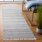 Safavieh Striped Kilim 107 Rug, STK107 - Grey / Beige