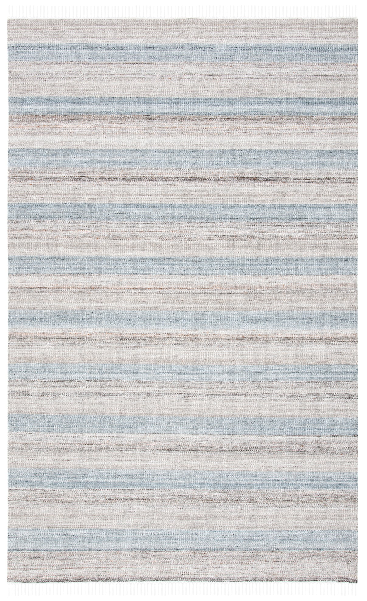 Safavieh Striped Kilim 107 Rug, STK107 - Grey / Beige