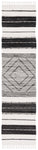 Safavieh Striped Kilim 200 Rug, STK200 - Black / Ivory