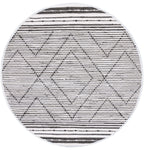 Safavieh Striped Kilim 200 Rug, STK200 - Black / Ivory