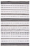 Safavieh Striped Kilim 201 Rug, STK201 - Ivory / Black
