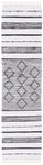 Safavieh Striped Kilim 203 Rug, STK203 - Ivory / Black