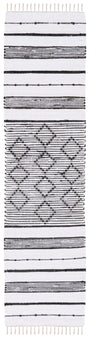 Safavieh Striped Kilim 203 Rug, STK203 - Ivory / Black