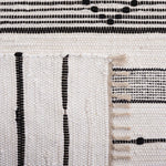 Safavieh Striped Kilim 203 Rug, STK203 - Ivory / Black