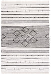 Safavieh Striped Kilim 203 Rug, STK203 - Ivory / Black