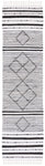 Safavieh Striped Kilim 204 Rug, STK204 - Ivory / Black