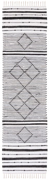 Safavieh Striped Kilim 204 Rug, STK204 - Ivory / Black