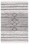 Safavieh Striped Kilim 204 Rug, STK204 - Ivory / Black