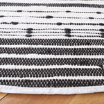Safavieh Striped Kilim 205 Rug, STK205 - Black / Ivory