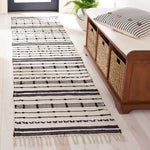 Safavieh Striped Kilim 206 Rug, STK206 - Beige / Black