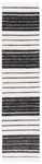 Safavieh Striped Kilim 207 Rug, STK207 - Black / Ivory