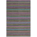 Safavieh Striped Kilim 421 Rug, STK421 - Grey / Multi