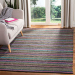 Safavieh Striped Kilim 421 Rug, STK421 - Grey / Multi