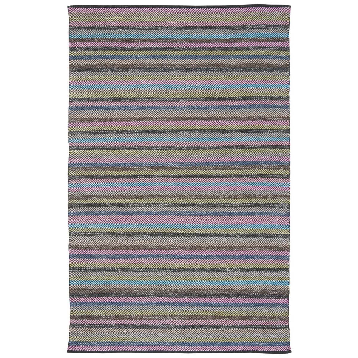 Safavieh Striped Kilim 421 Rug, STK421 - Grey / Multi