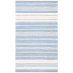 Safavieh Striped Kilim 503 Rug, STK503 - Ivory / Blue