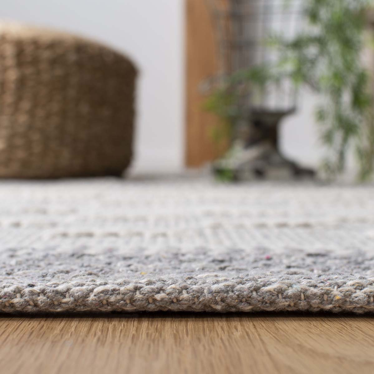 Safavieh Striped Kilim 519 Rug, STK519 - Ivory / Grey