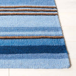 Safavieh Striped Kilim 601 Rug, STK601 - Blue / Rust
