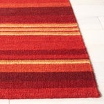 Safavieh Striped Kilim 601 Rug, STK601 - Red
