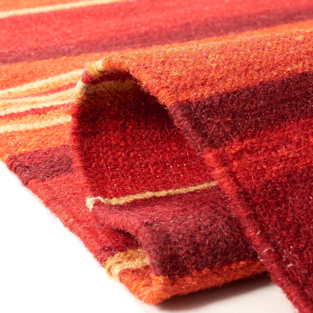 Safavieh Striped Kilim 601 Rug, STK601 - Red