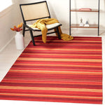Safavieh Striped Kilim 601 Rug, STK601 - Red