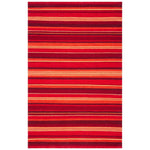 Safavieh Striped Kilim 601 Rug, STK601 - Red