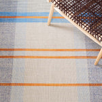 Safavieh Striped Kilim 701 Rug, STK701 - Beige / Blue