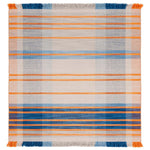 Safavieh Striped Kilim 701 Rug, STK701 - Beige / Blue