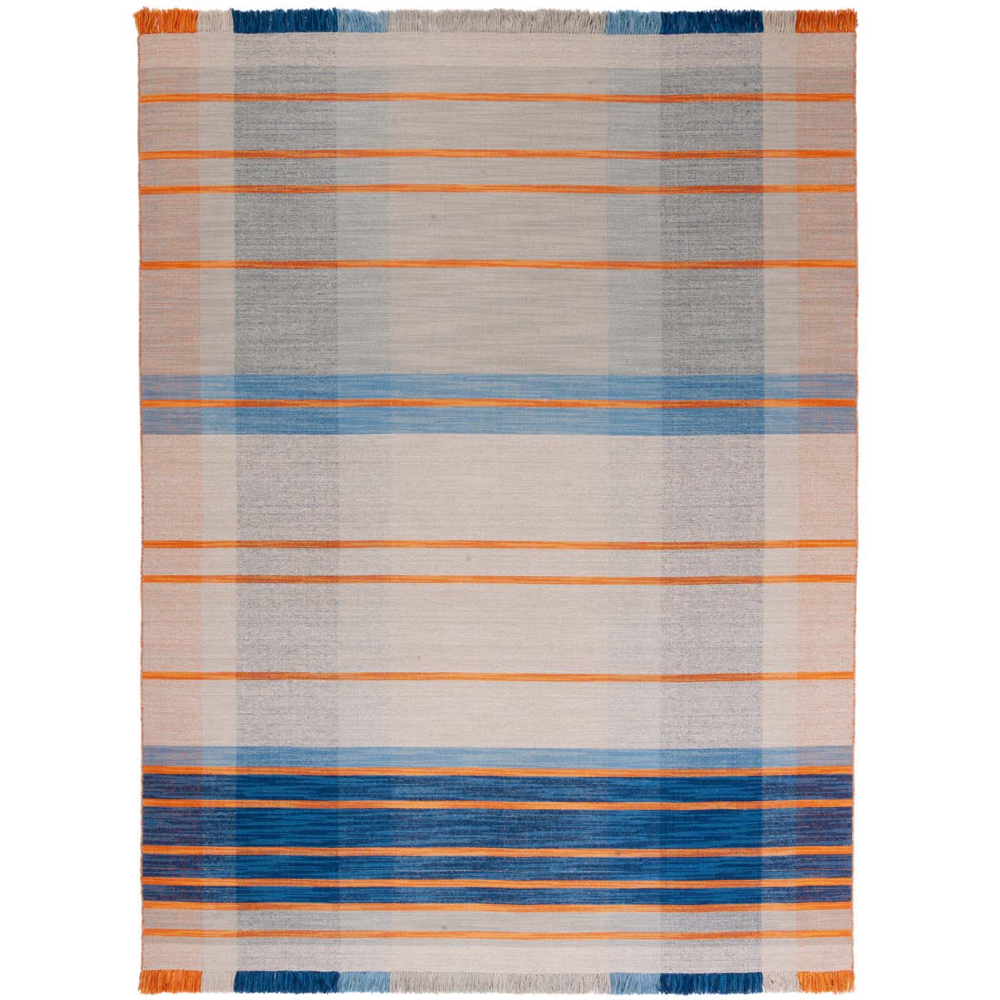 Safavieh Striped Kilim 701 Rug, STK701 - Beige / Blue