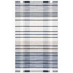 Safavieh Striped Kilim 704 Rug, STK704 - Light Grey / Black
