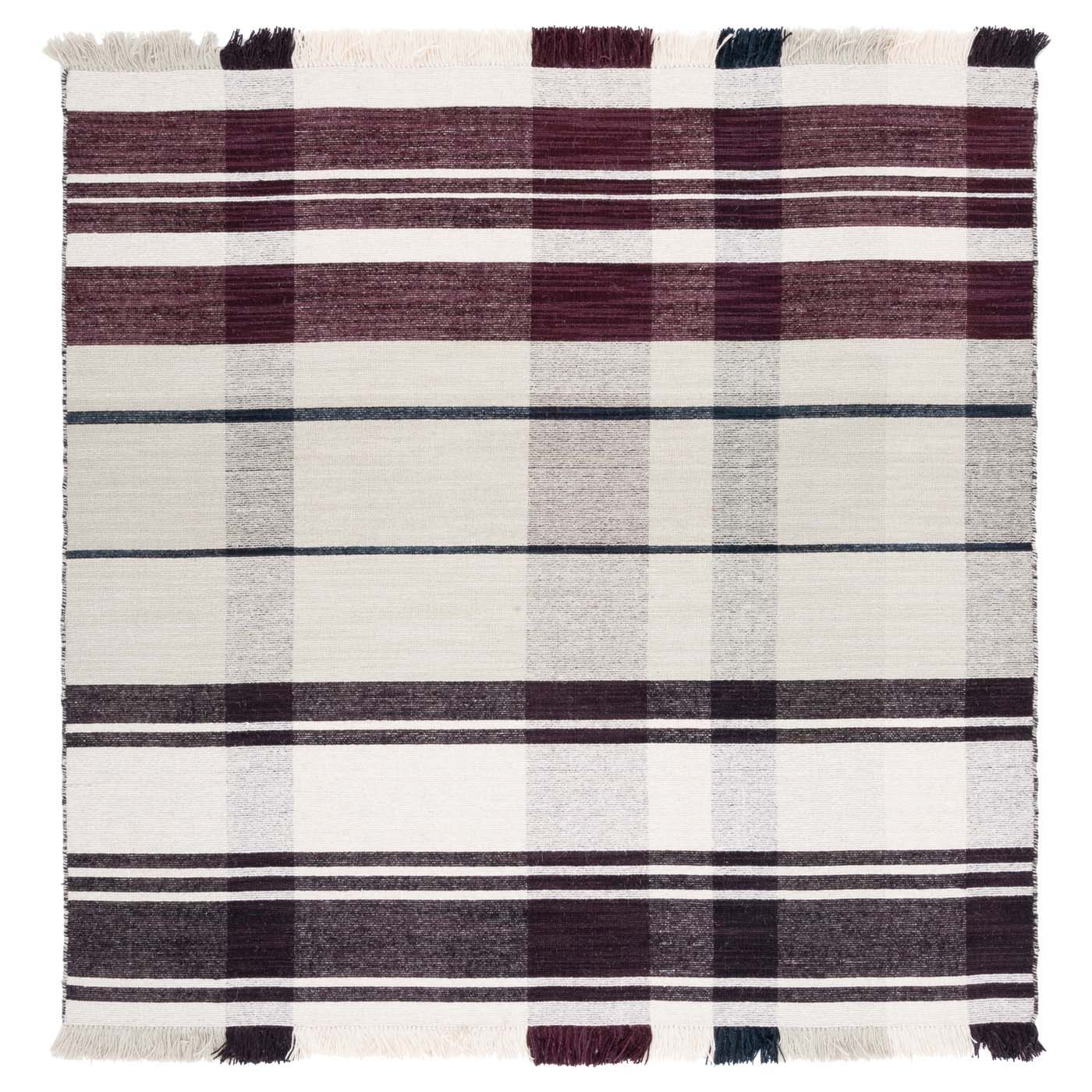Safavieh Striped Kilim 705 Rug, STK705 - Ivory / Grey