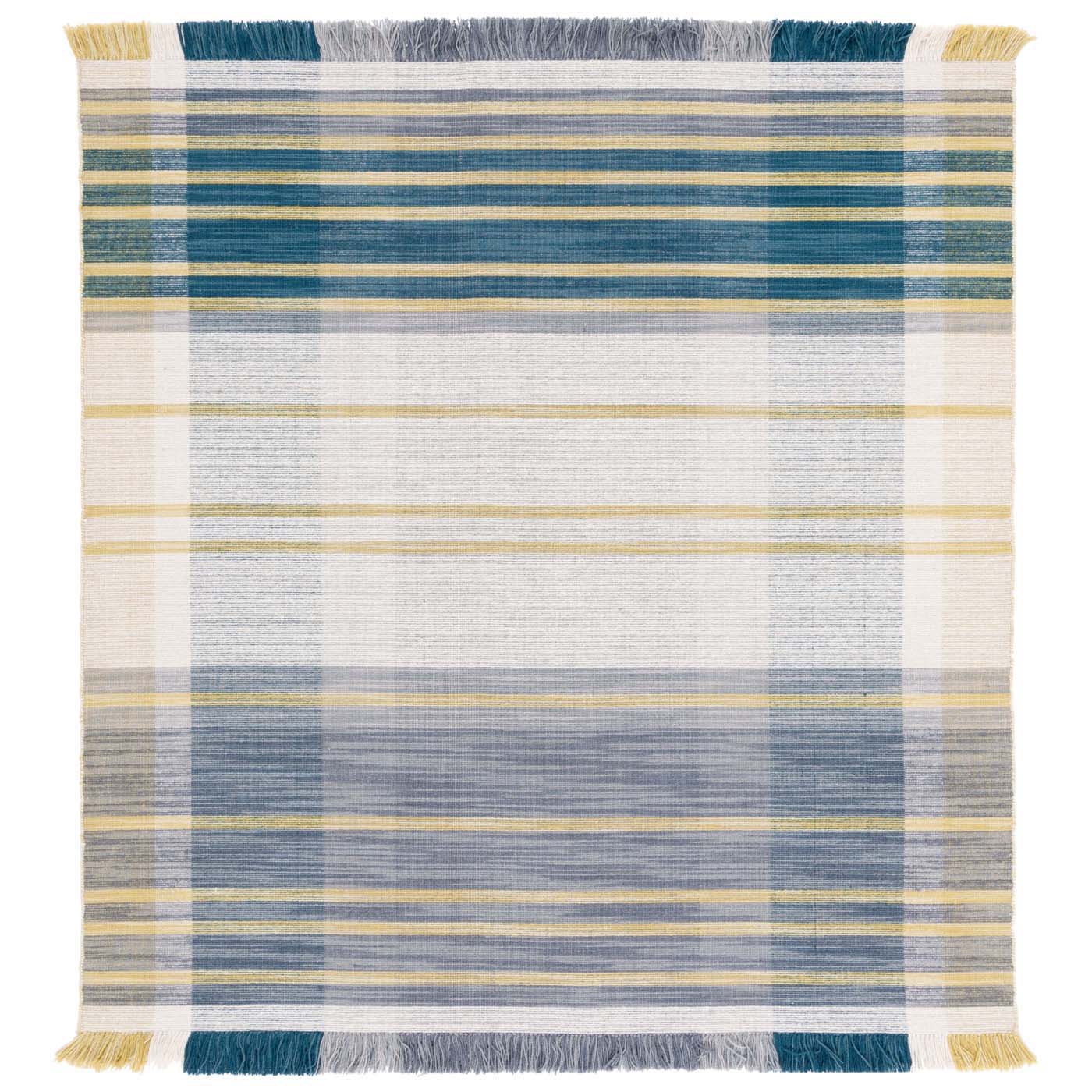 Safavieh Striped Kilim 706 Rug, STK706 - Beige / Teal