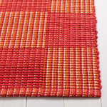 Safavieh Striped Kilim 801 Rug, STK801 - Red / Rust