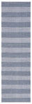 Safavieh Striped Kilim 802 Rug, STK802 - Ivory / Blue