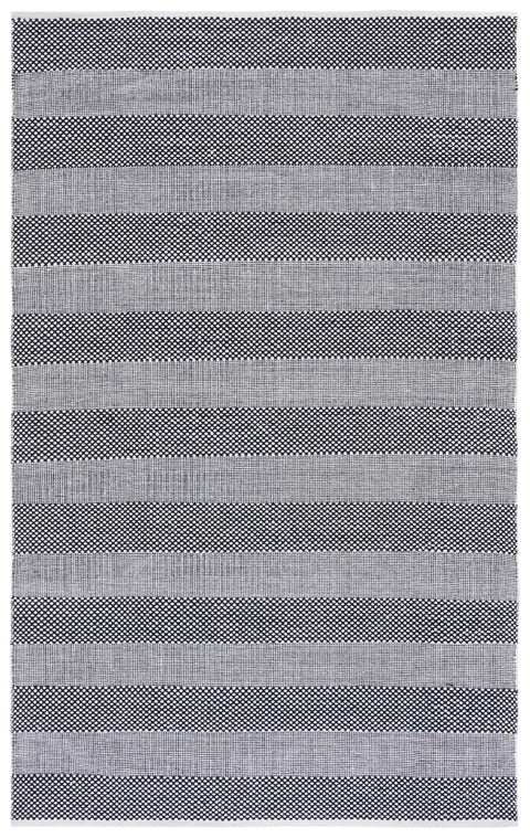 Safavieh Striped Kilim 802 Rug, STK802 - Ivory / Black
