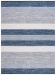 Safavieh Striped Kilim 804 Rug, STK804 - Grey / Blue