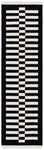 Safavieh Striped Kilim 805 Rug, STK805 - Black / Ivory