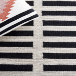 Safavieh Striped Kilim 806 Rug, STK806 - Beige / Black